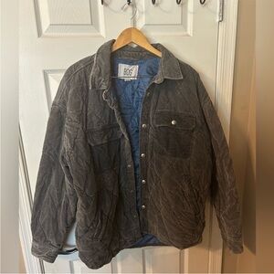 Urban Outfitters Gray Quilted Jacket